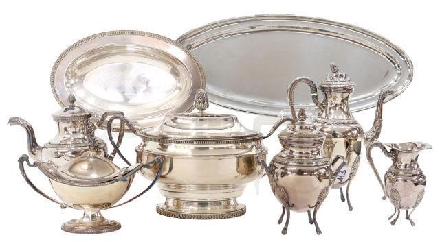 (8) FRENCH & ENGLISH SILVERPLATE