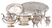 (8) FRENCH & ENGLISH SILVERPLA