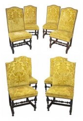 8) FRENCH LOUIS XIII STYLE HIG