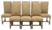 (8) FRENCH LOUIS XIV STYLE UPH