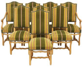 (8) FRENCH LOUIS XIV STYLE HIG