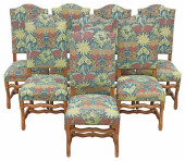 (8) FRENCH LOUIS XIV STYLE UPH
