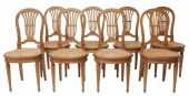 (8) FRENCH LOUIS XVI STYLE WAL
