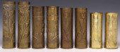 (8) FRENCH WWI-ERA TRENCH ART