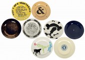 8 GAETANO POTTERY CHARGERSEigh