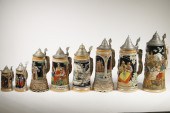 (8) GERMAN LIDDED STEINS Colle