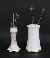 8 HATPINS INCLUDING 14K GOLD T