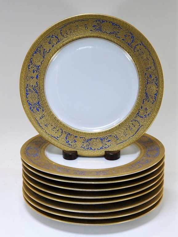 8 HEINRICH & CO BAVARIAN GILT