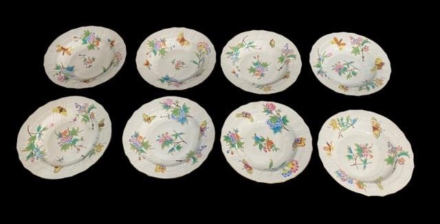8 HEREND QUEEN VICTORIA BOWLS8