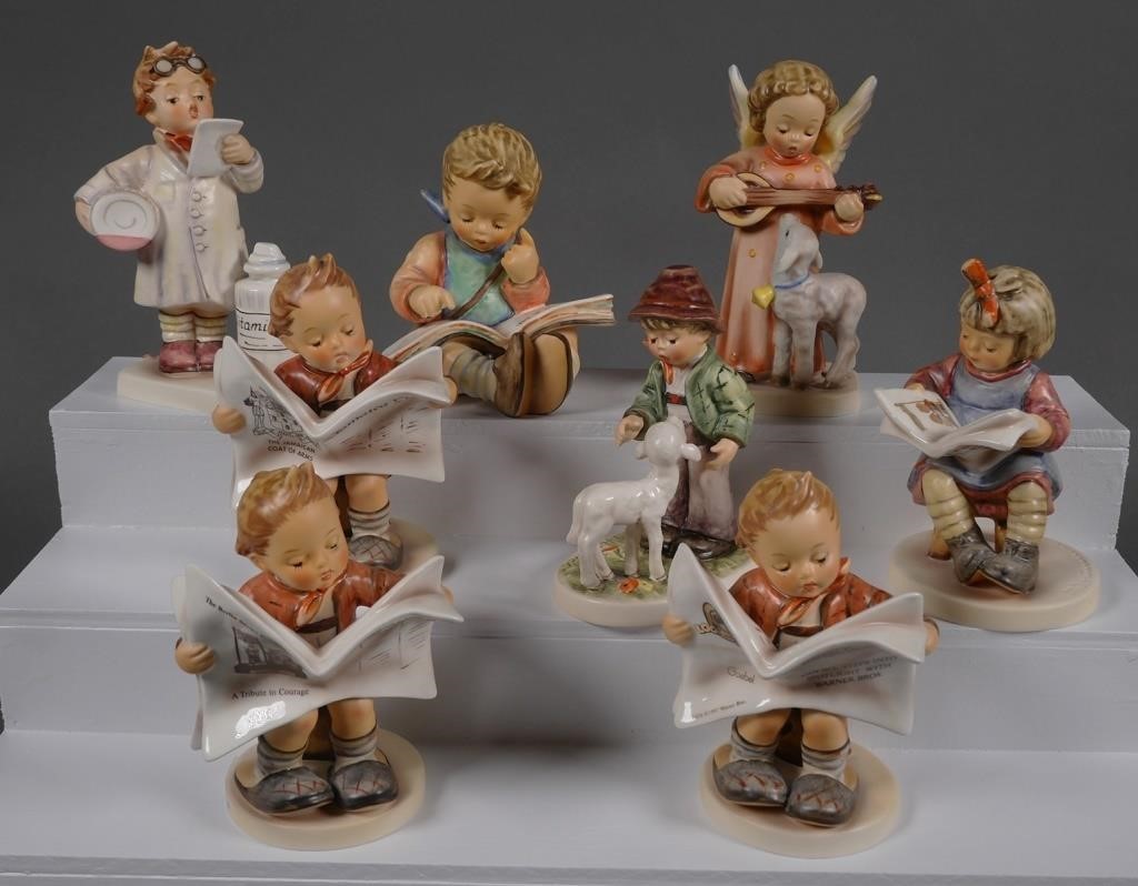 (8) HUMMEL FIGURINES TMK7Collection