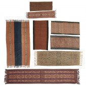 (8) INDONESIAN COTTON IKAT TEX