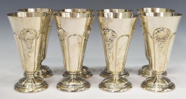 (8) ITALIAN MILAN 800 SILVER