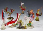 (8) ITALIAN MURANO ART GLASS G
