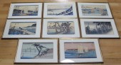 (8) JAPANESE WOODBLOCK PRINTS