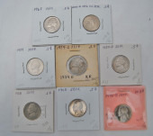 8 JEFFERSON NICKELS 1938-20111