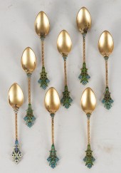 (8) Joseph Tostrup vermeil & e