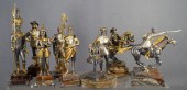 8 LE silver and gold tone meta
