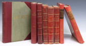 (8) LIBRARY SHELF BOOKS FRENCH