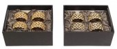 (8) L'OBJET GOLD-PLATED CRYSTA