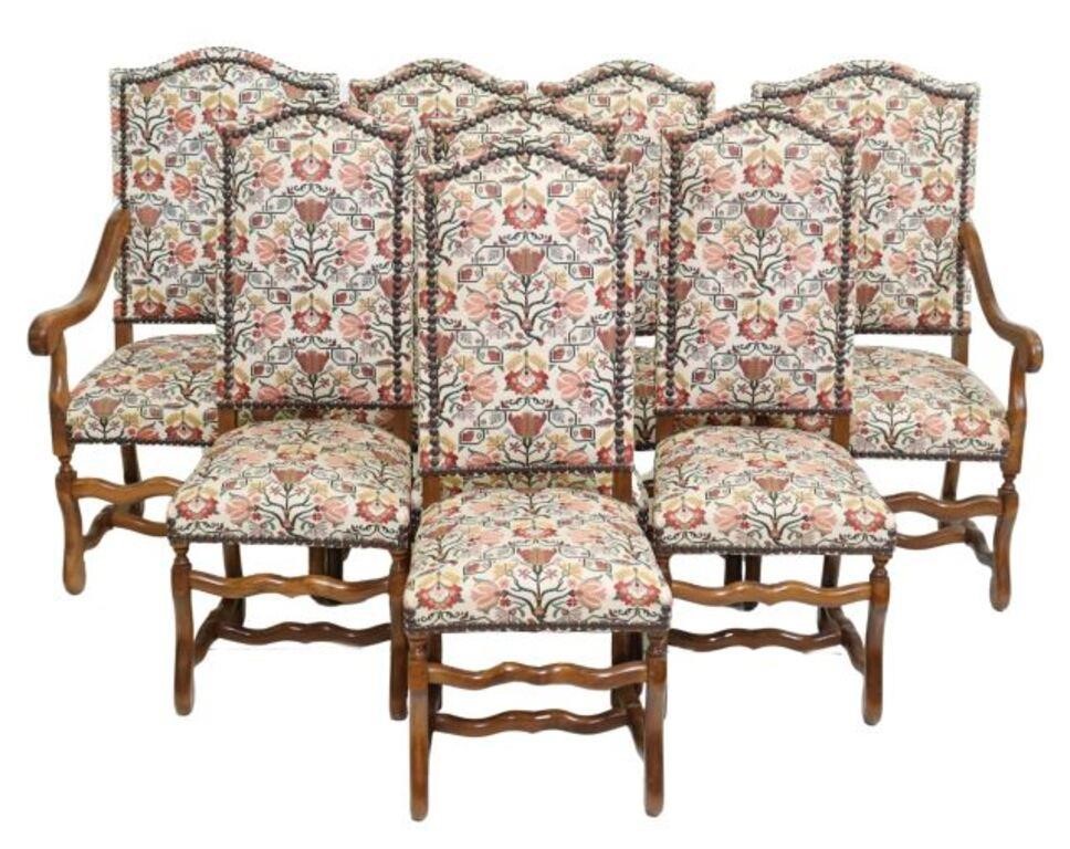 (8) LOUIS XIV STYLE DINING SIDE