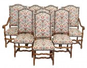 (8) LOUIS XIV STYLE DINING SID