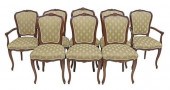 (8) LOUIS XV STYLE WALNUT DINI