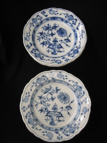 8 Meissen Porcelain ''Blue