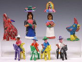(8) MEXICAN FOLK ART ALEBRIJE