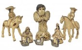 (8) MEXICAN FOLK ART CERAMIC F