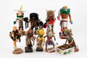 8 NATIVE AMERICAN KACHINA DOLL