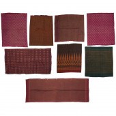 (8) OLD SOUTHEAST ASIAN SILK I