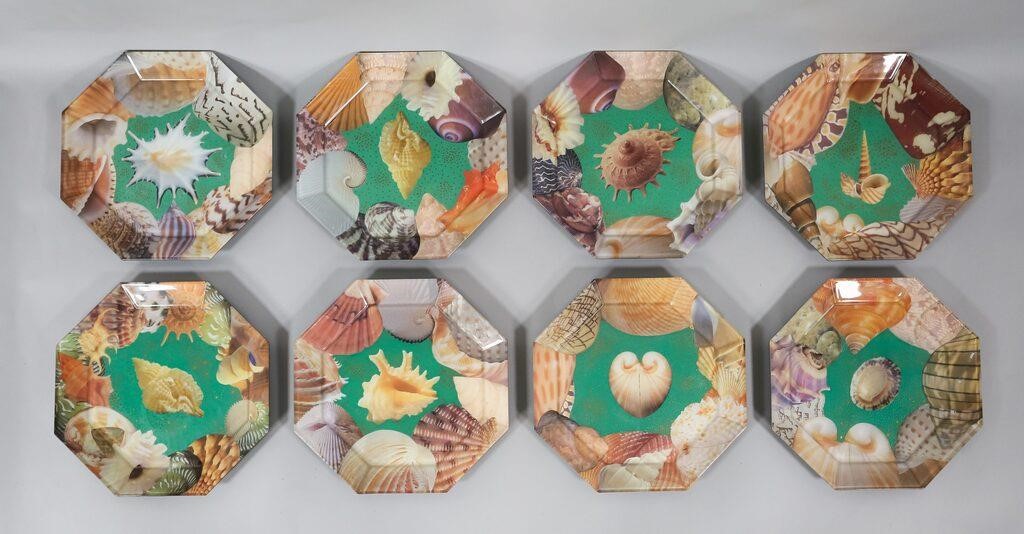 8 PABLO MANZONI GLASS SEASHELL