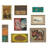 8 PAINTINGS BY IRVING LEHMANIr