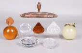 (8) Paperweights, c/o Marquis