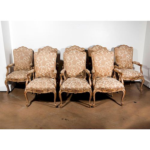 8 PC. ANTIQUED CASA CALIFORNIA