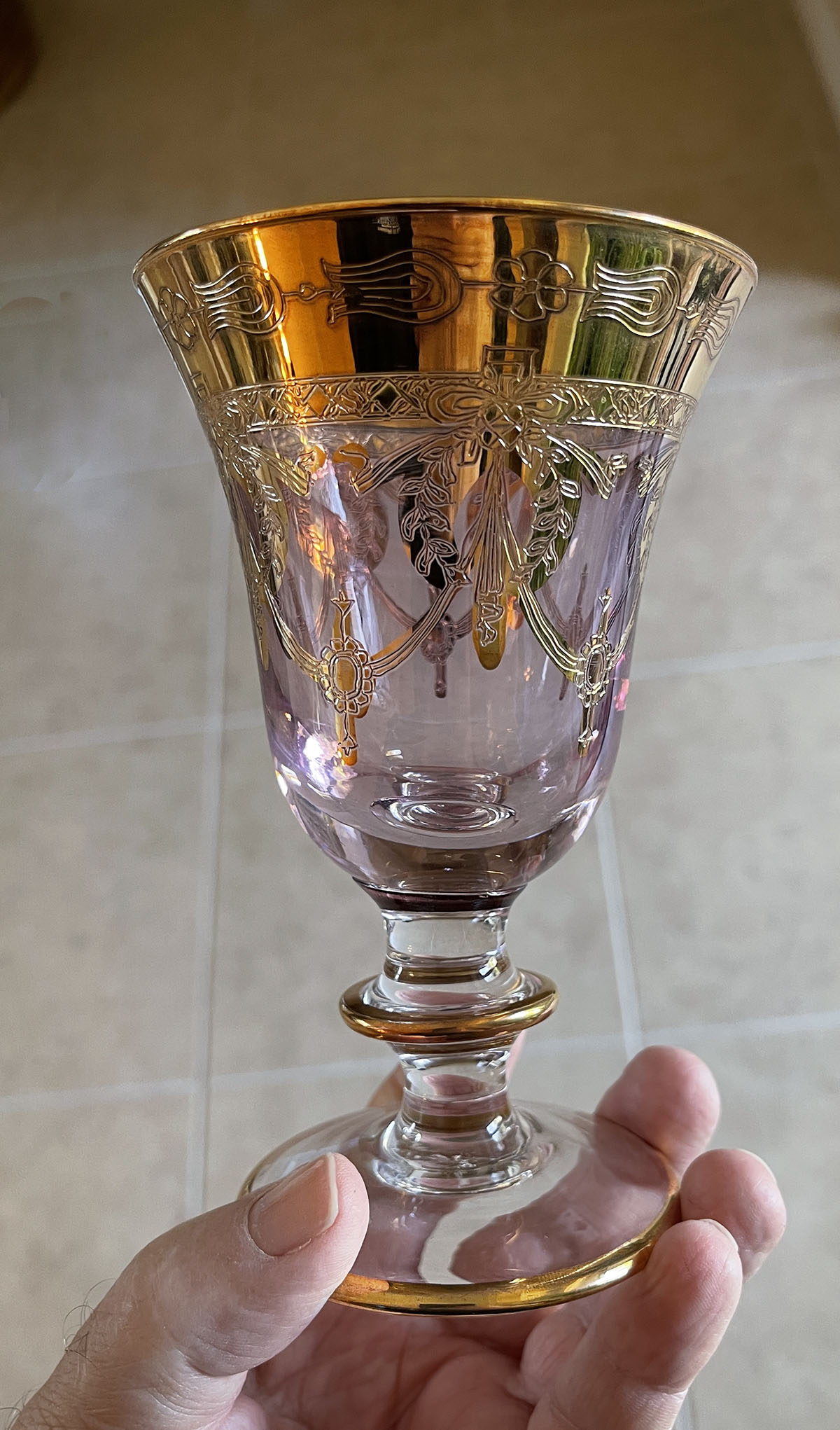 8 PC. ARTE ITALICA MEDICI STEMWARE: