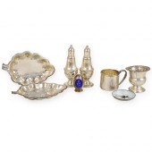 (8 PC) ASSORTMENT OF STERLING