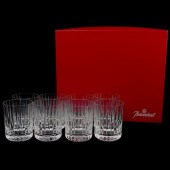 (8 PC) BACCARAT CRYSTAL TUMBLE