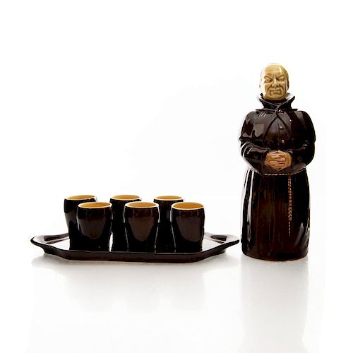 8 PC. BESWICK HEADMASTER MONK