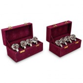 (8 PC) CRYSTAL DIAMOND NAPKINS