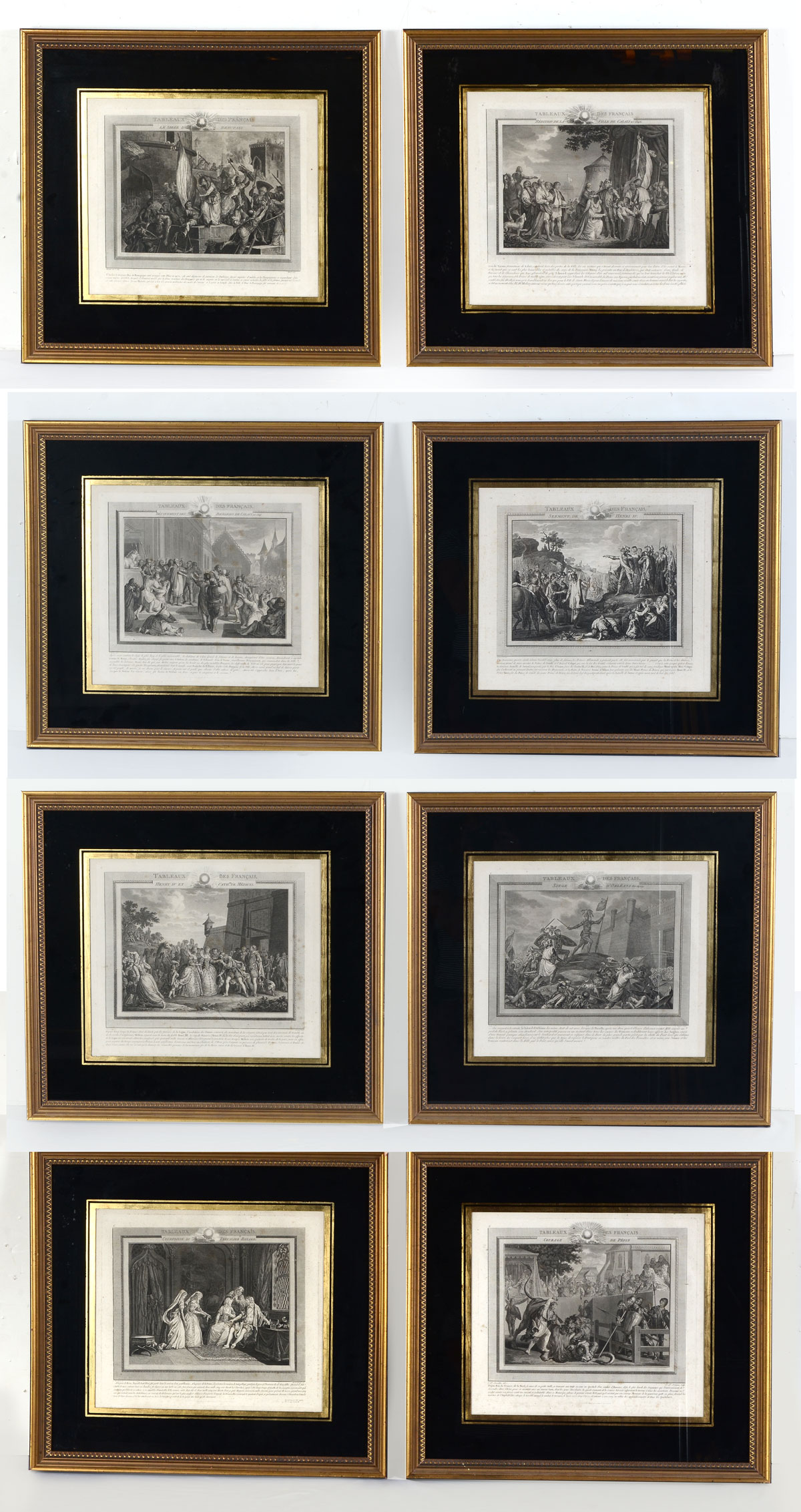 8 PC EARLY ENGRAVING LOT TO