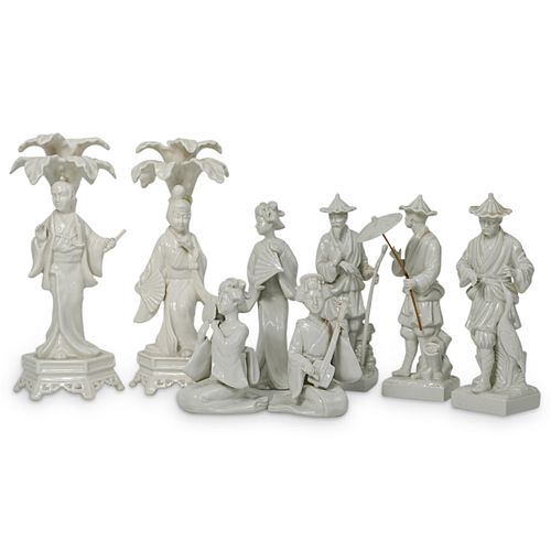 (8 PC) FITZ AND FLOYD PORCELAIN