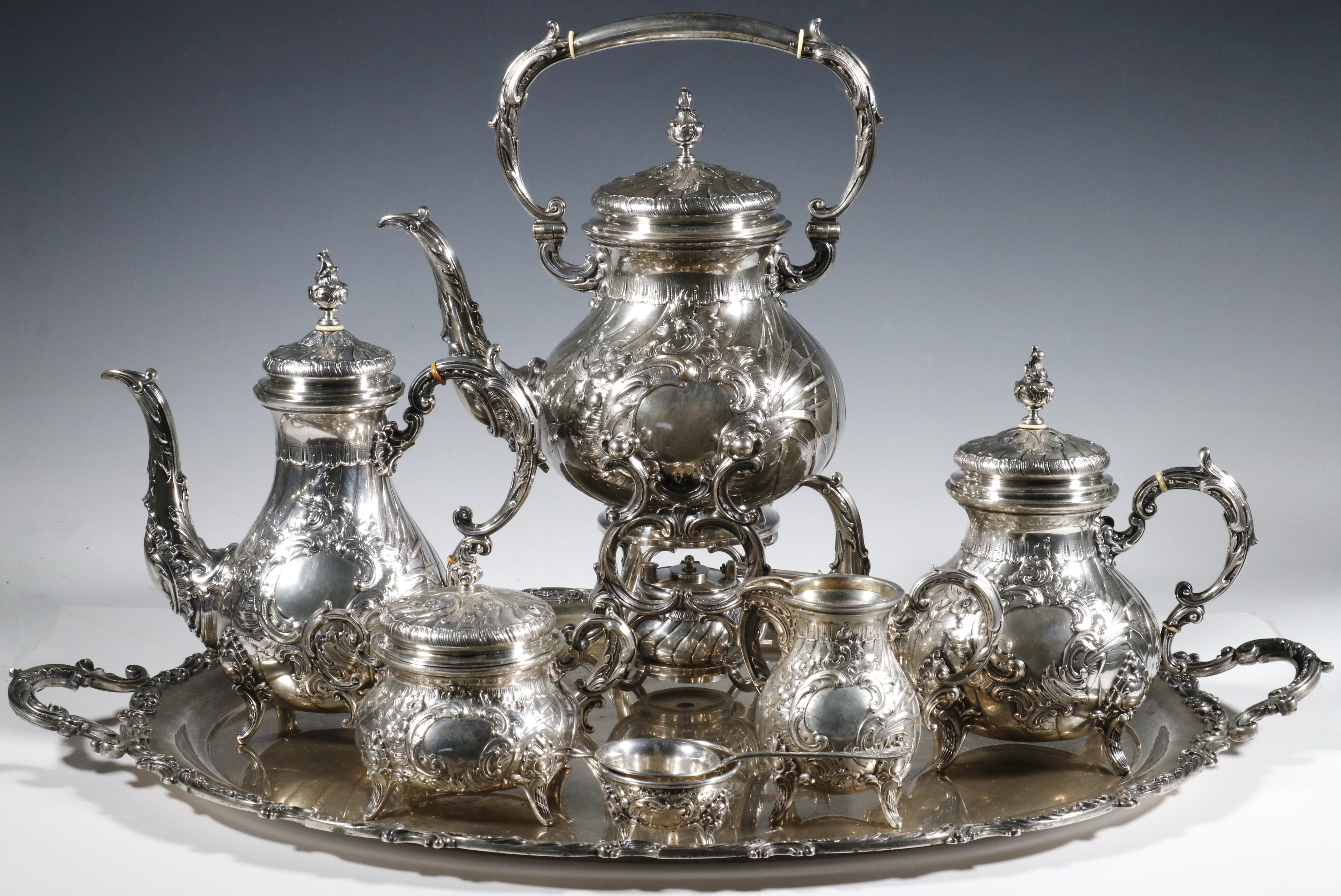 (8 PC) H. MEYEN GERMAN SILVER
