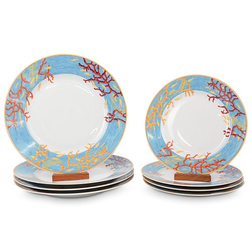 (8 PC) HAVILAND LIMOGES "OCEANE"