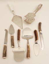 8 PC. LOT OF FLATWARE INCLUDIN