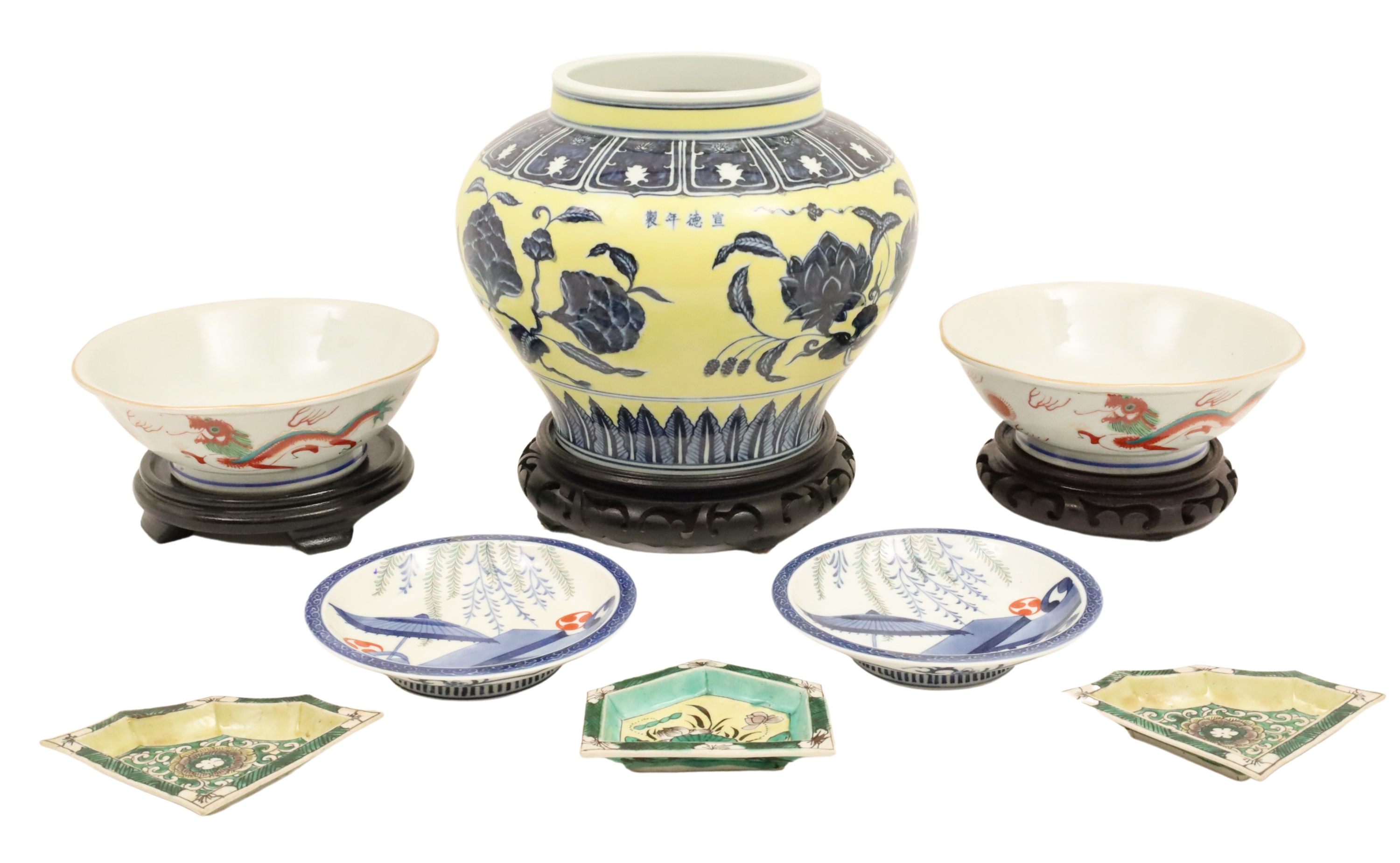 8 PC LOT OF ORIENTALIA 8 piece