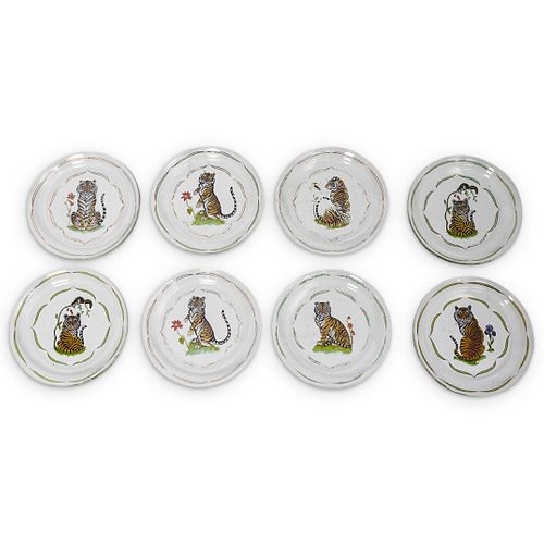 (8 PC) LYNN CHASE TIGER RAJ GLASS