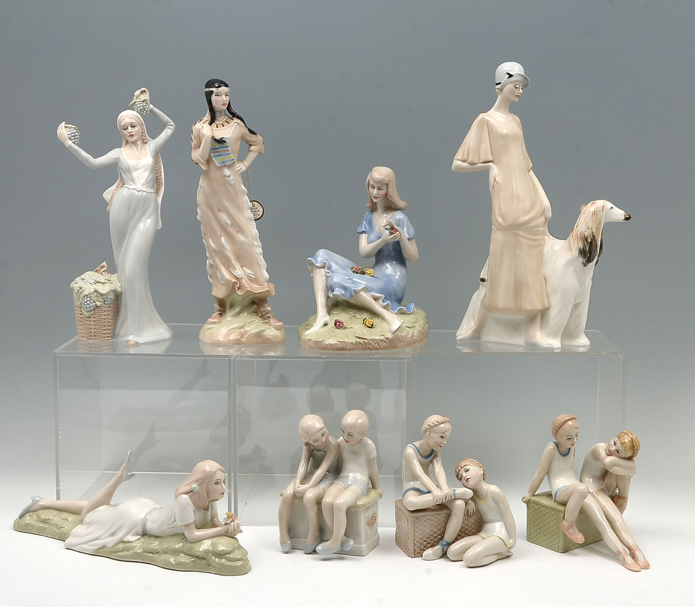 8 PC ROYAL DOULTON REFLECTIONS