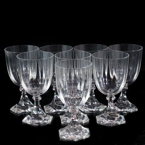 (8 PC) SEVRES CRYSTAL WINE