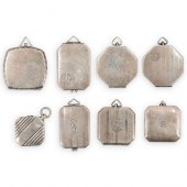 (8 PC) STERLING SILVER LOCKET